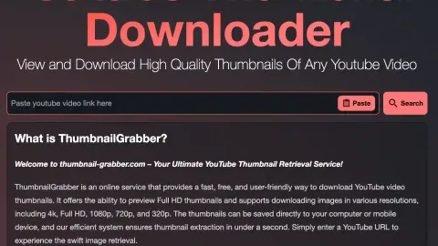 Thumbnail Downloader